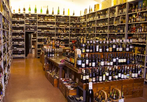 Il negozio in Via Guerrazzi